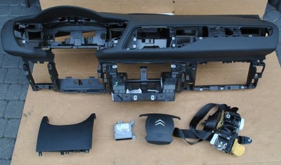 Citroen c5 iii панель приладів консоль подушка безпеки ремені комплект фото №1