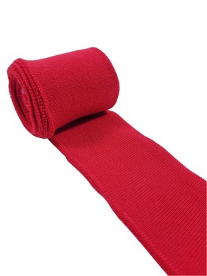 Ściągacz elastyczny szeroki czerwony na bluzę