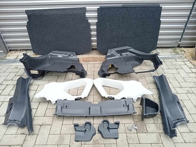 Toyota auris ii оббивка багажника обшивки підлога гібрид фото №1