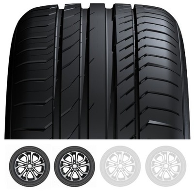 2 PIEZAS NEUMÁTICOS DE VERANO 235/55R18 CONTINENTAL SPORTCONTACT  