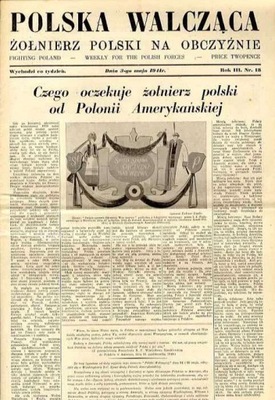 Polska Walcząca nr 18 3 maja 1941 / komiks