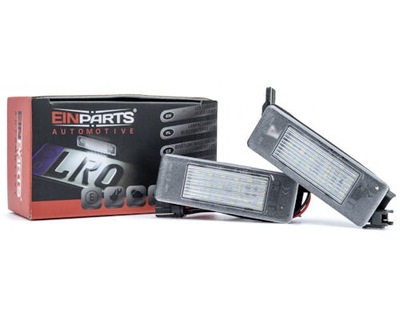 Einparts фонари номерного знака led nissan note e11 ne11 фото №1