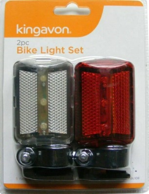 Oświetlenie rowerowe LAMPKI DO ROWERU przód tył