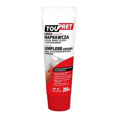 Lekka szpachla naprawcza Toupret 200 ml