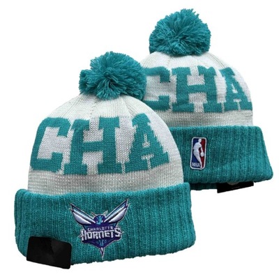 Czapka Zimowa Charlotte Hornets Pompon