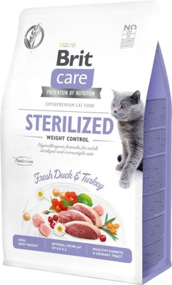 BRIT CARE Cat GF STERILIZED Weight Control 400g