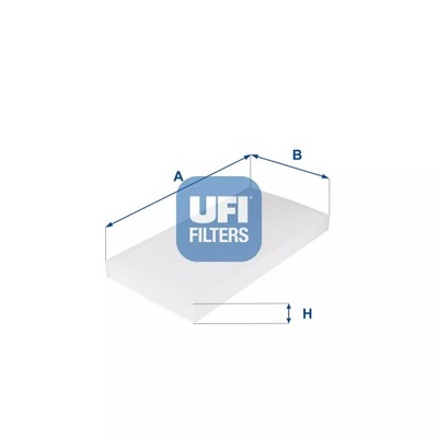 UFI 53.045.00 ФИЛЬТР, ВЕНТИЛЯЦИЯ СТОРОНЫ PASAŻE