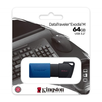 Pendrive Kingston USB 3.0 64 GB DataTraveler