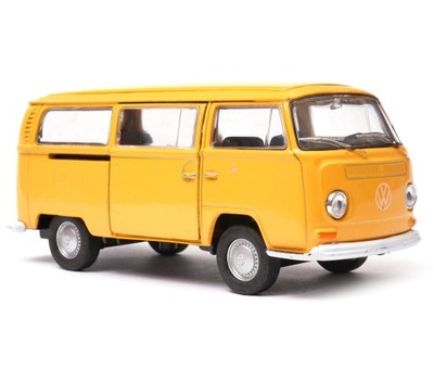 Volkswagen T2 Bus 1972 1:34-39 WELLY żółty
