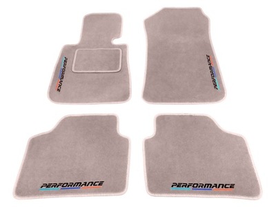 ALFOMBRILLAS COLOR BEIGE PARA BMW X3 G01 (2017 - ...) + HAFT  