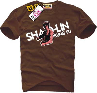 KOSZULKA Męska: Shaolin kung fu BRUCE LEE /M