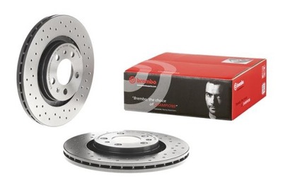 BREMBO DISKAI PRIEK. SKODA OCTAVIA I VW GOLF 4 BORA 