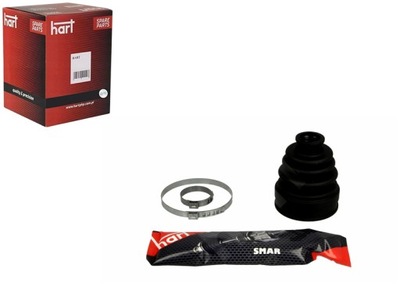 Захист шарнір внутрішнього kpl citroen c4 12- hart фото №1