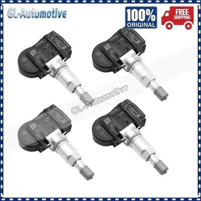 SET OF (4) TPMS 6855539 TIRE PRESSURE SENSOR PARA BMW 1 2 3 4 I3 I8 X~10165  