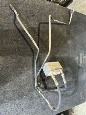 Радіатор оливи range rover l322 m62 фото №1