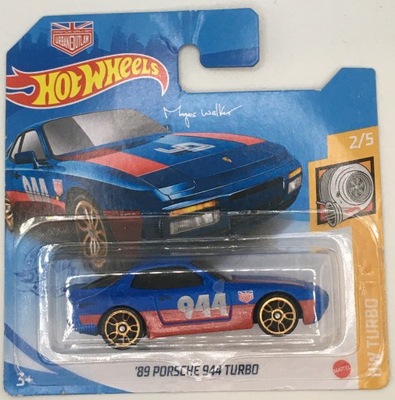 Hot Wheels 89 Porsche 944 Turbo