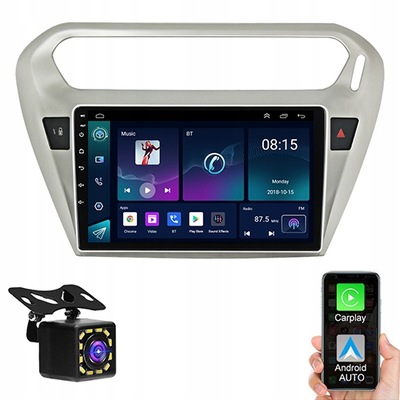 RADIO ANDROID CITROEN C-ELYSEE 2013-18 CARPLAY 32G