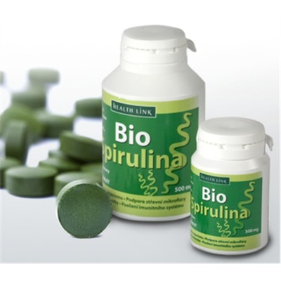 Spirulina BIO tabletki 100szt HEALTH LINK