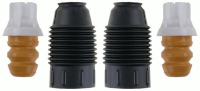 Защита + отбойники перед fiat 500 panda 03- punto ii фото №1