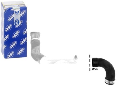 Шланг радиатора воздуха сторона выпускная śr. 5 фото №1