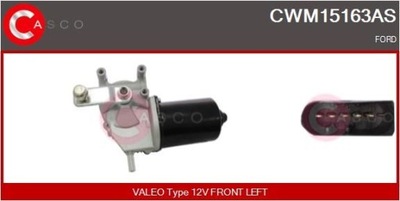 MOTOR LIMPIAPARABRISAS CWM15163AS CASCO  