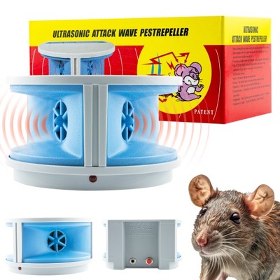 Odstraszacz gryzoni owadów myszy szczurów Attack Wave LS-927 470m
