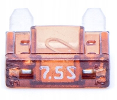 Оригінальний запобіжник f-7,5a-s mercedes-benz n 000000 007665 фото №1