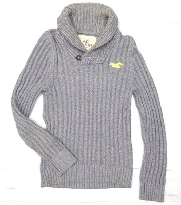 HOLLISTER MĘSKI SWETER PULOWER ROZM.M