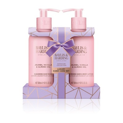 BAYLIS & HARDING ZESTAW KOSMETYKÓW DAMSKICH JOJOBA,WANILIA I MIGDAŁ