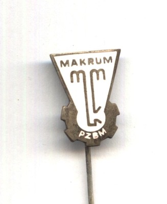 odznaka PZBM Makrum Bydgoszcz maszyny ZREMB