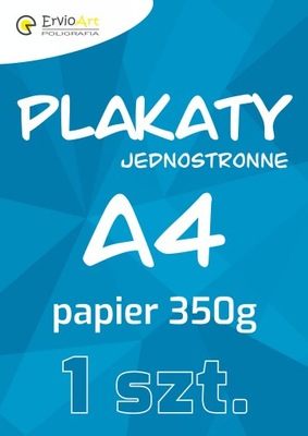 PLAKATY A4 350g - 1 szt.