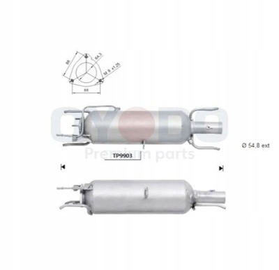 Фільтр часток твердих do vauxhall signum vectra фото №1