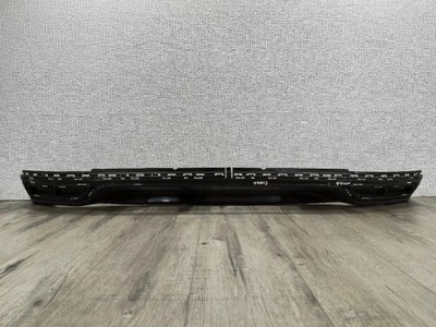 Vw arteon r-line накладка бампера задняя диффузор оригинал 3g8807568e фото №1