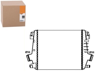 Интеркулер opel astra j 1,7cdti 2,0cdti nrf фото №1