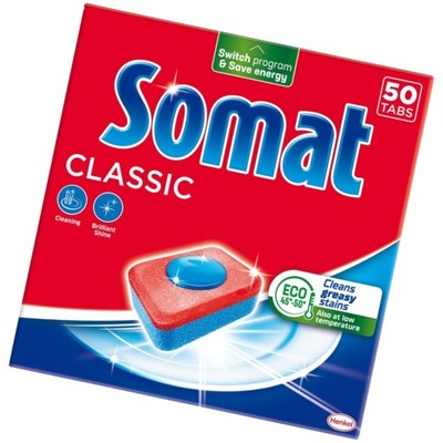 Tabletki do zmywarek Somat Classic 50 szt Środek do zmywania naczyń