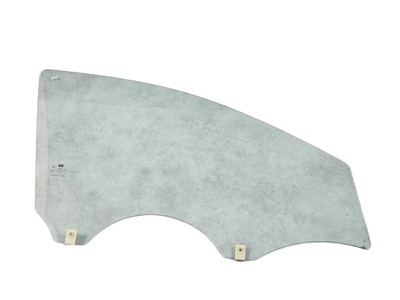 Скло двері правий перед hyundai i20 08-12 5d фото №1