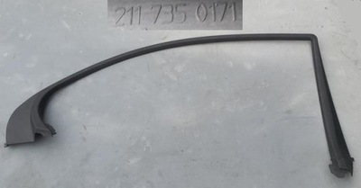 Молдинг рамка дверь левый задняя mercedes e 211 w211 2117350171 фото №1