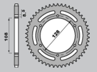 GROSSKOPF ЗУБЧАТКА ПЕРЕДНЯЯ 902 14 SHERCO 250 SE