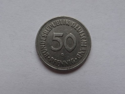 50 Pfennig 1950 rok