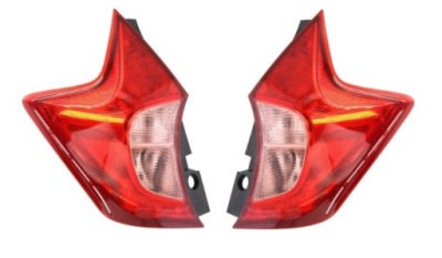 Лампи задні права + ліва комплект nissan note e12 2013- гомологація фото №1