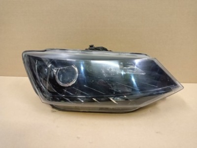 Лампа правая правый фара skoda fabia iii 3 6v led 14-18 фото №1