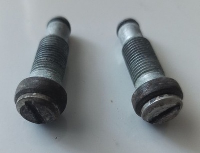 Śruby zawór wentyle oryginał BBS RT RS 2tlg do felg skręcanych BBS tytanowe