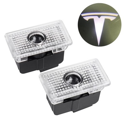 2 LUZ DIODO LUMINOSO LED POWITALNE TESLA-BIALY  