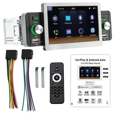 Radio samochodowe ANDROID CARPLAY 2 DIN BT USB