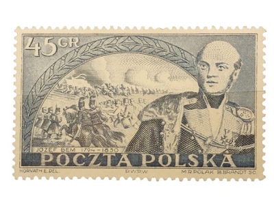 POLSKA Fi 532 ** 1950 Józef Bem