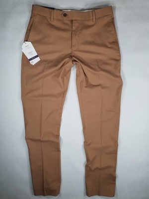 NEXT brązowe spodnie chino slim 32/32 84cm