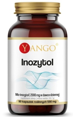 Inozytol (Mio-inozytol/2000 mg) 590 mg 90 kaps, Yango