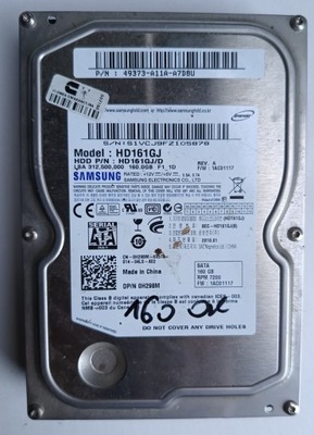 Dysk twardy Samsung HD161GJ 160GB sata