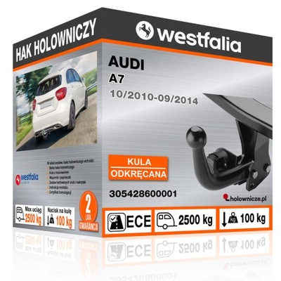 ATTELAGE ATTELAGE AUDI A7 2010-2014 13PIN - milautoparts-fr.ukrlive.com