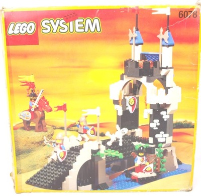 PUSTE PUDEŁKO BEZ KLOCKÓW LEGO Castle 6078 System